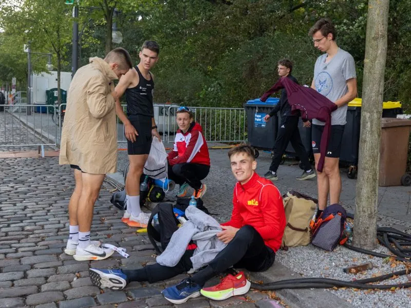 Unsere Trainingsgruppe versammelt